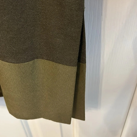 Travis Ayers Women’s 18W Green NWT Fully Lined Career Pencil Knee Length Skirt - Picture 5 of 7